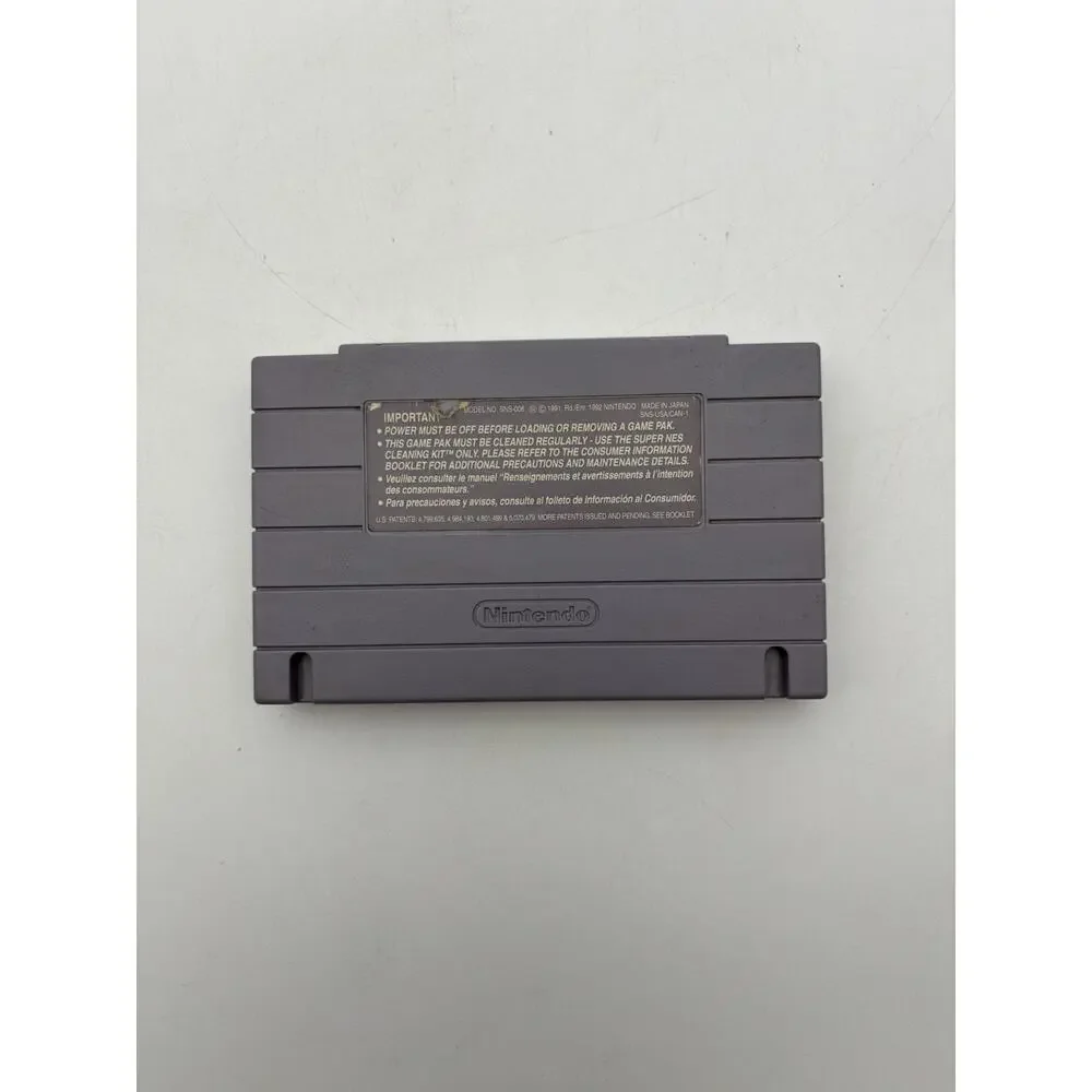 Tecmo Super Baseball – Super Nintendo SNES Game – Tested – Cartridge Only Works